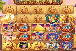 Egyptian Dreams Deluxe Scarab Feature