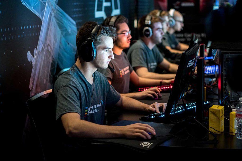 Teams Compete in eSports Tournaments
