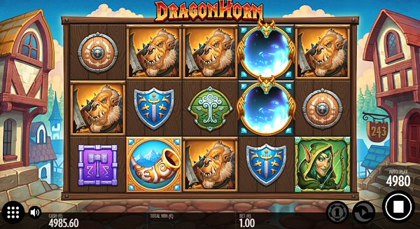 Thunderkick gets Medieval with Dragon Horn Slot