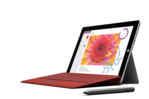 Microsoft Surface Pro 3 Tabelt
