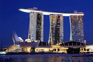 Marina Bay Sands Casino in Singapore