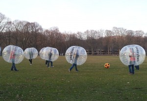 Zorb Football at 2015 MiGS