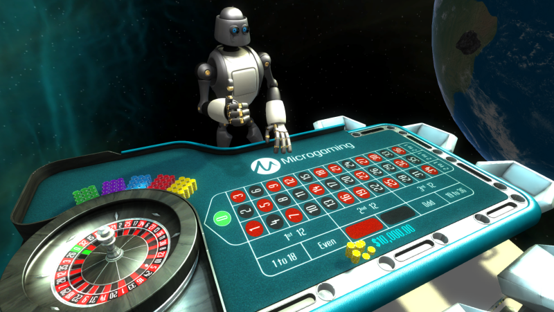 Virtual Reality Roulette from Microgaming