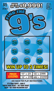 Find the Nines Online Scratch Cards Canada