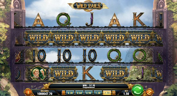 Wild Rails Slot Departing Play'n Go Station July 11