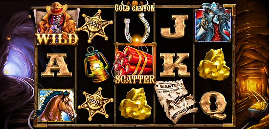 Gold Canyon Slot by Betsoft