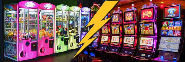 Arcade Claw Machines & Casino Slot Machines Frighteningly Similar