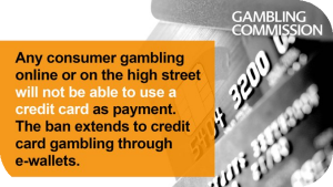 UKGC Bans Credit Card Gambling