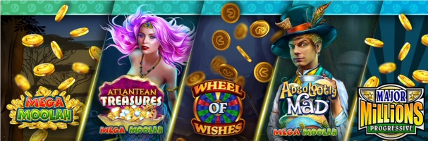 Microgaming Boasts the Addition of Five New Progressive Slots