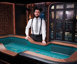 Evolution's New Live Craps Table